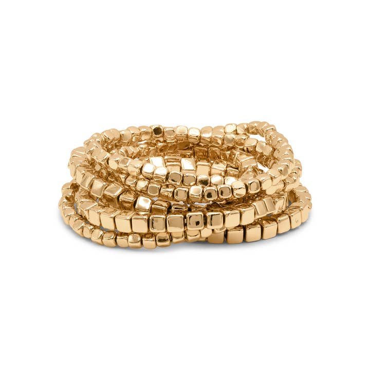 PAOLA PULSEIRA ORGÂNICA DE CONTAS por atacado de Big Metal London