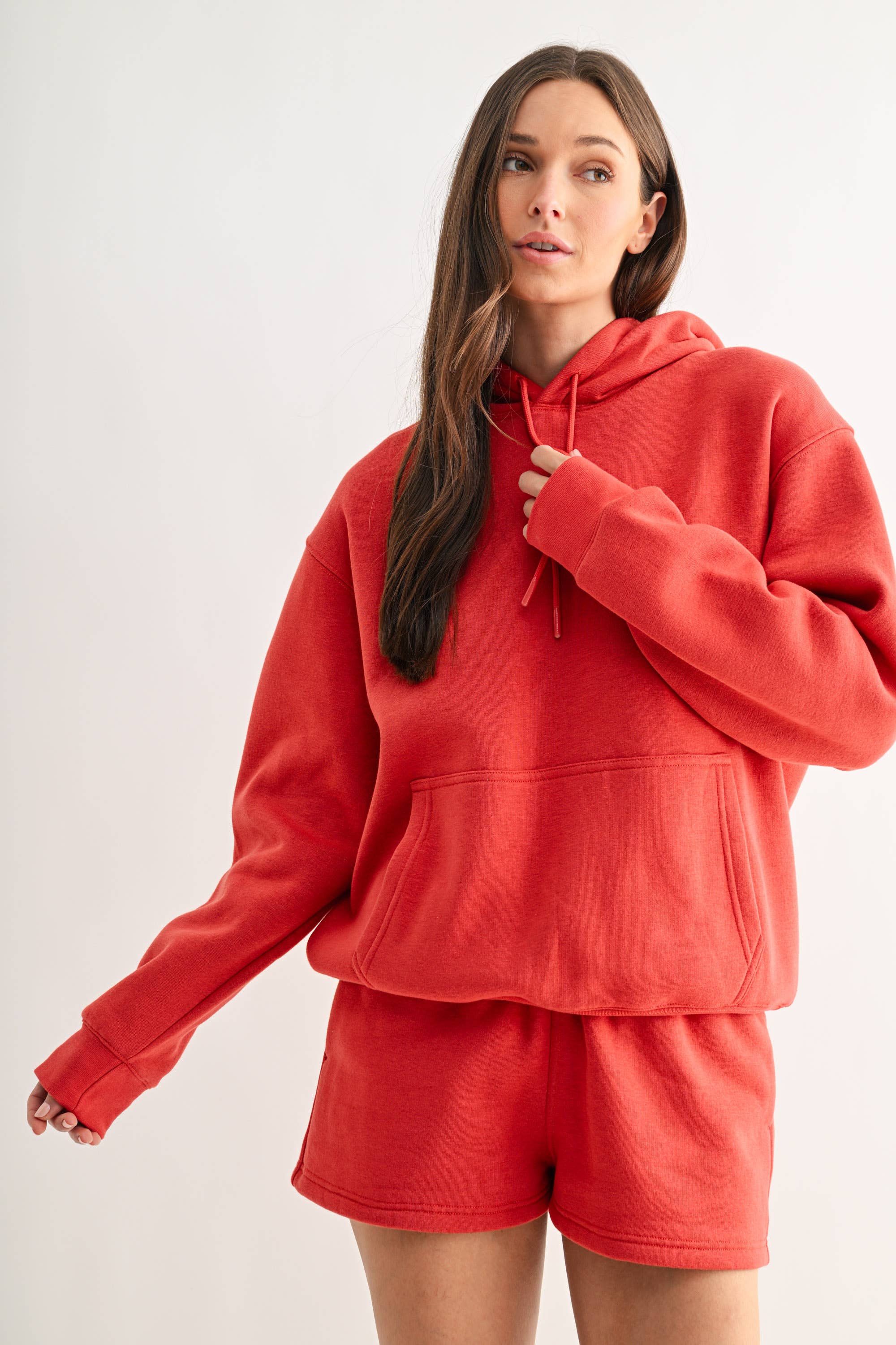 Mono B - Vendita all'ingrosso Felpa con cappuccio - Donna - Felpa con cappuccio in misto cotone32