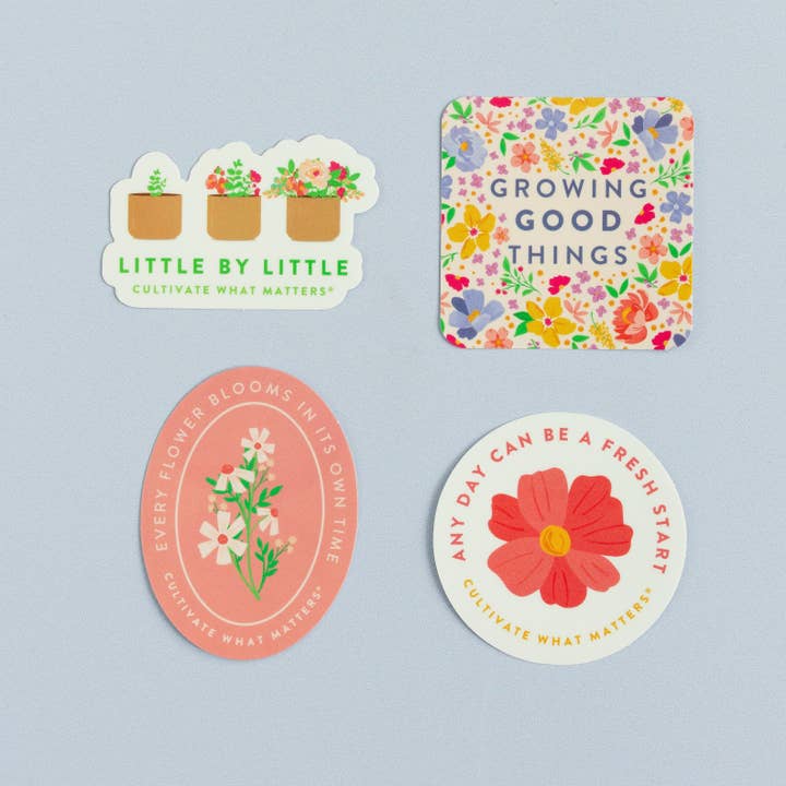 Growing Good Things Sticker Set for wholesale by Cultivate What Matters