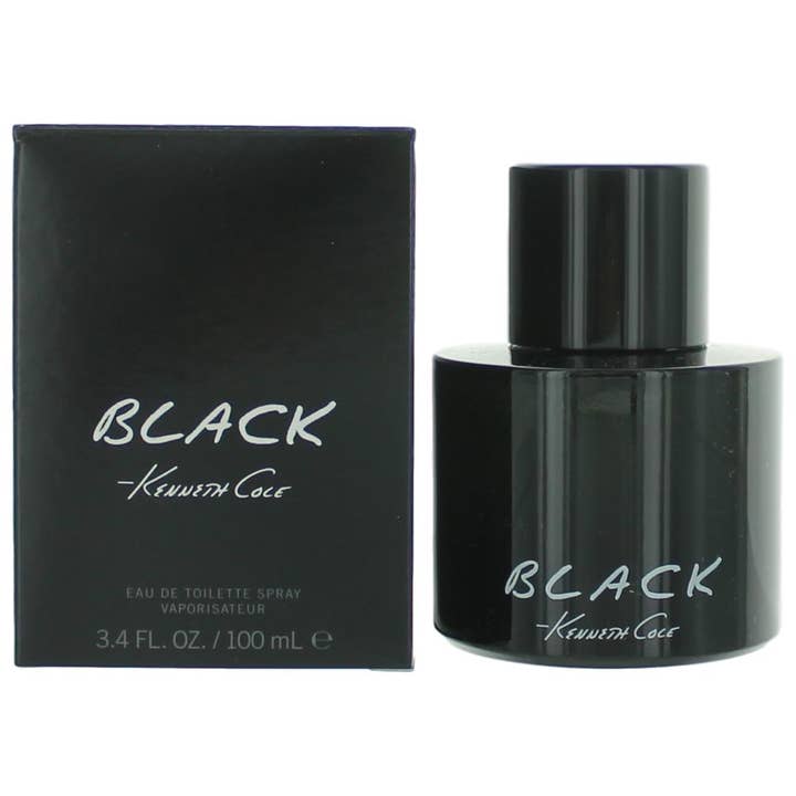 Black by Kenneth Cole, 3.4 oz EDT Spray for Men for wholesale by Myco Essentials, LLC
