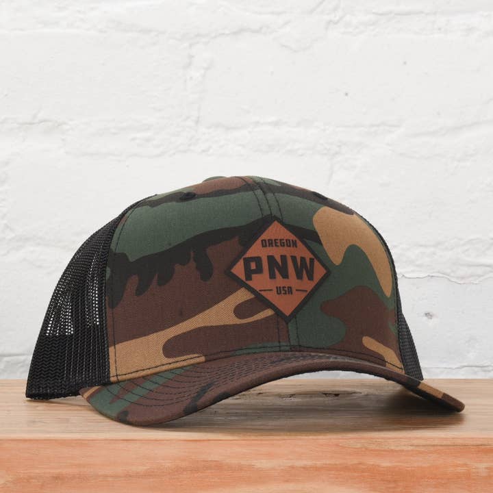 Classic State - Wholesale Trucker Hat - Unisex - Oregon PNW Diamond Snapback