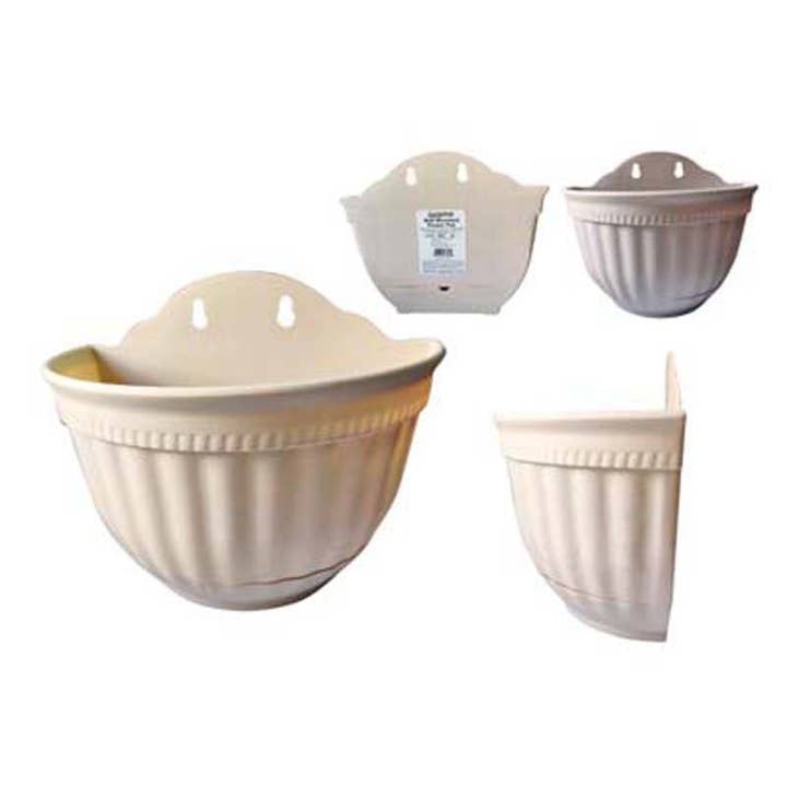 Macetero de Pared para Plantas 8.25" Ancho X 7" Alto X 4.75" para venta al por mayor de Deluxe Import Trading