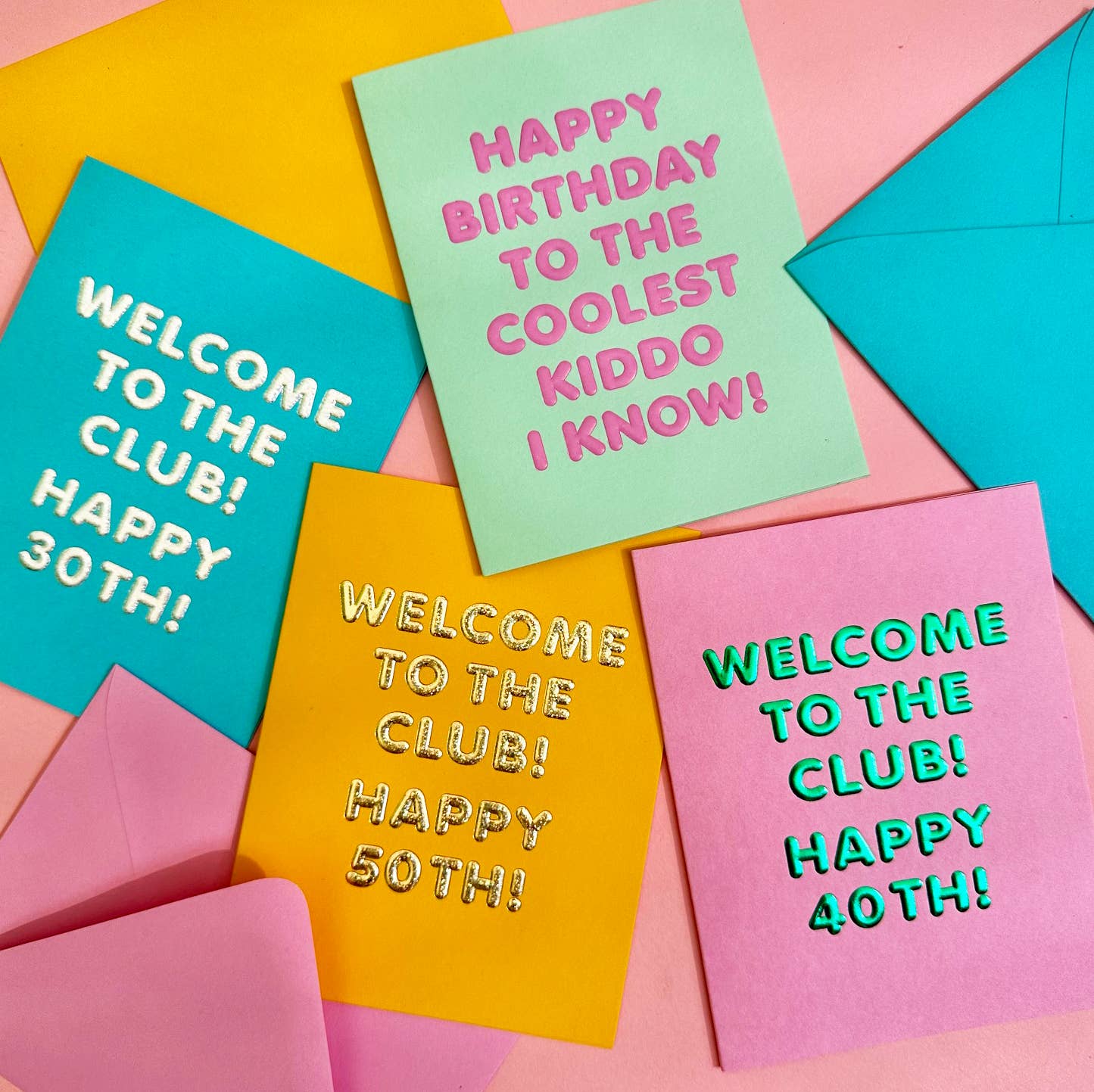 The Social Type - Wholesale Birthday Card - Welcome to the Club! 301