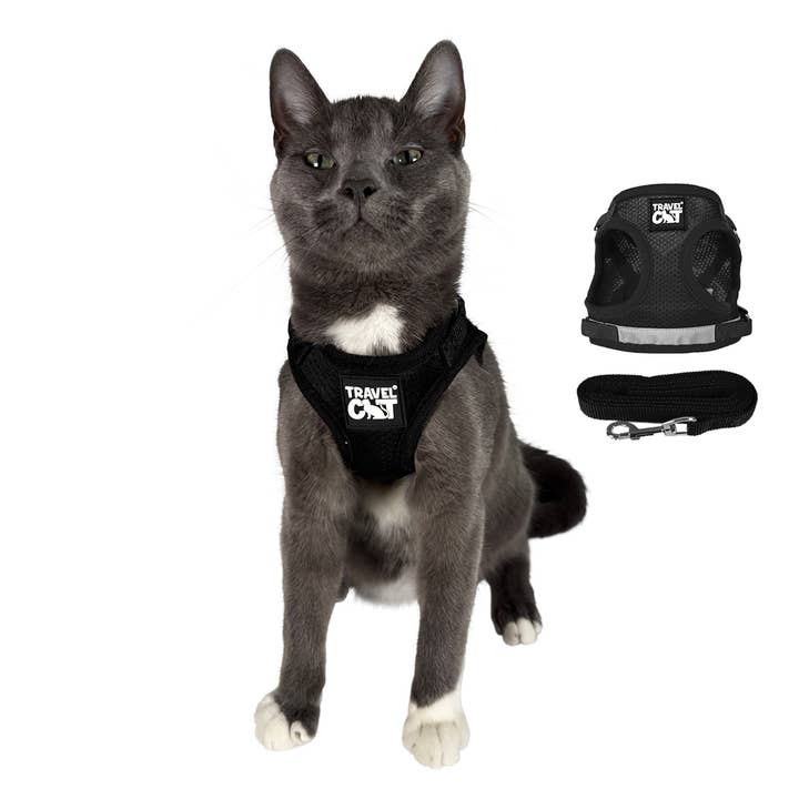 "The True Adventurer" Reflective Cat & Kitten Harness for wholesale by Travel Cat Wholesale