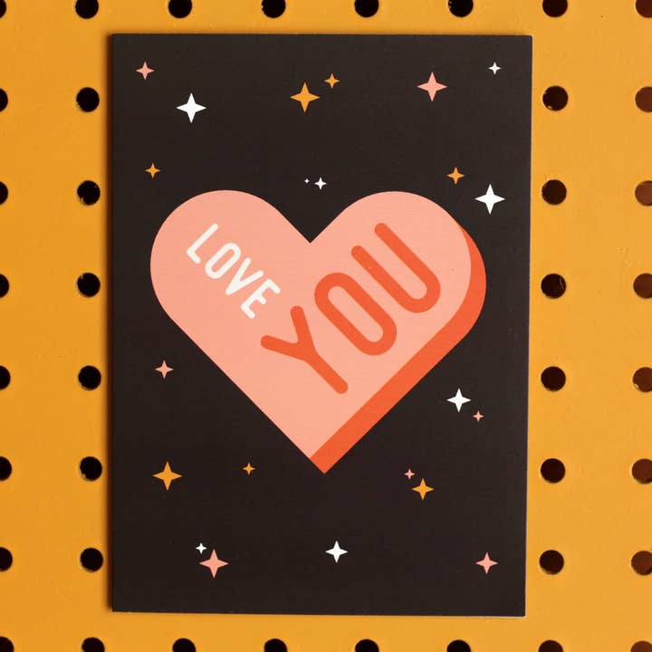 Tarjeta de felicitación Love You para venta al por mayor de Petit Hibou