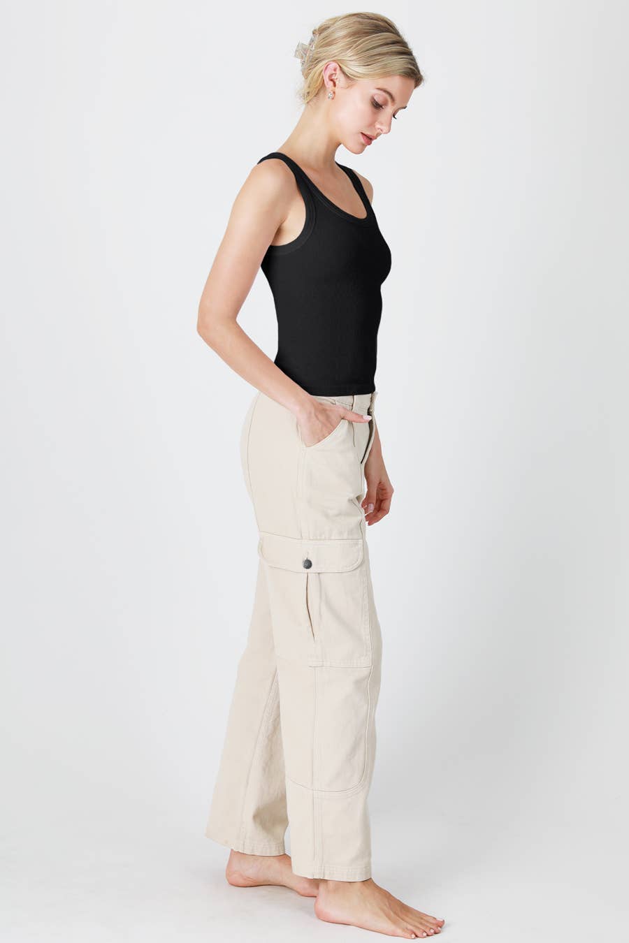 NIKIBIKI - Wholesale Tank Top - Women's - NS8216 - Reversible Ribbed Tank Top14