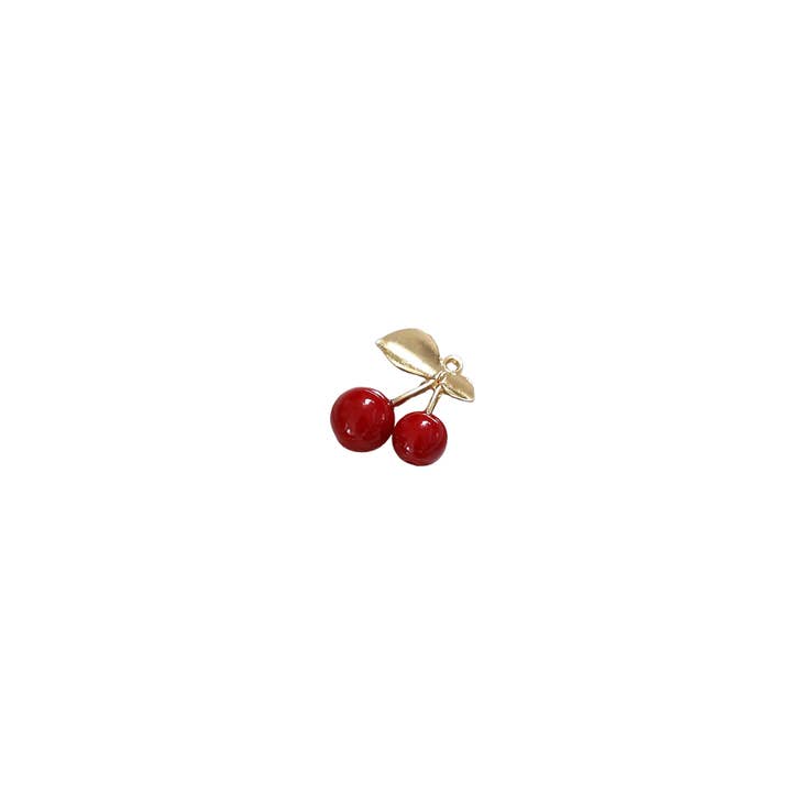 The Charm Bar Company – Großhandel Individueller Charm/Anhänger – Goldener Kirschbomben-Anhänger