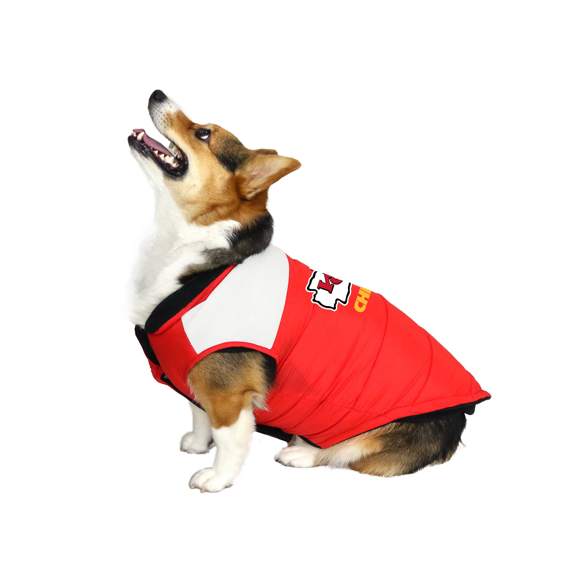 Little Earth Productions - Wholesale Pet Vest - Dog - NFL Kansas City Chiefs Pet Parka Puffer Vest1