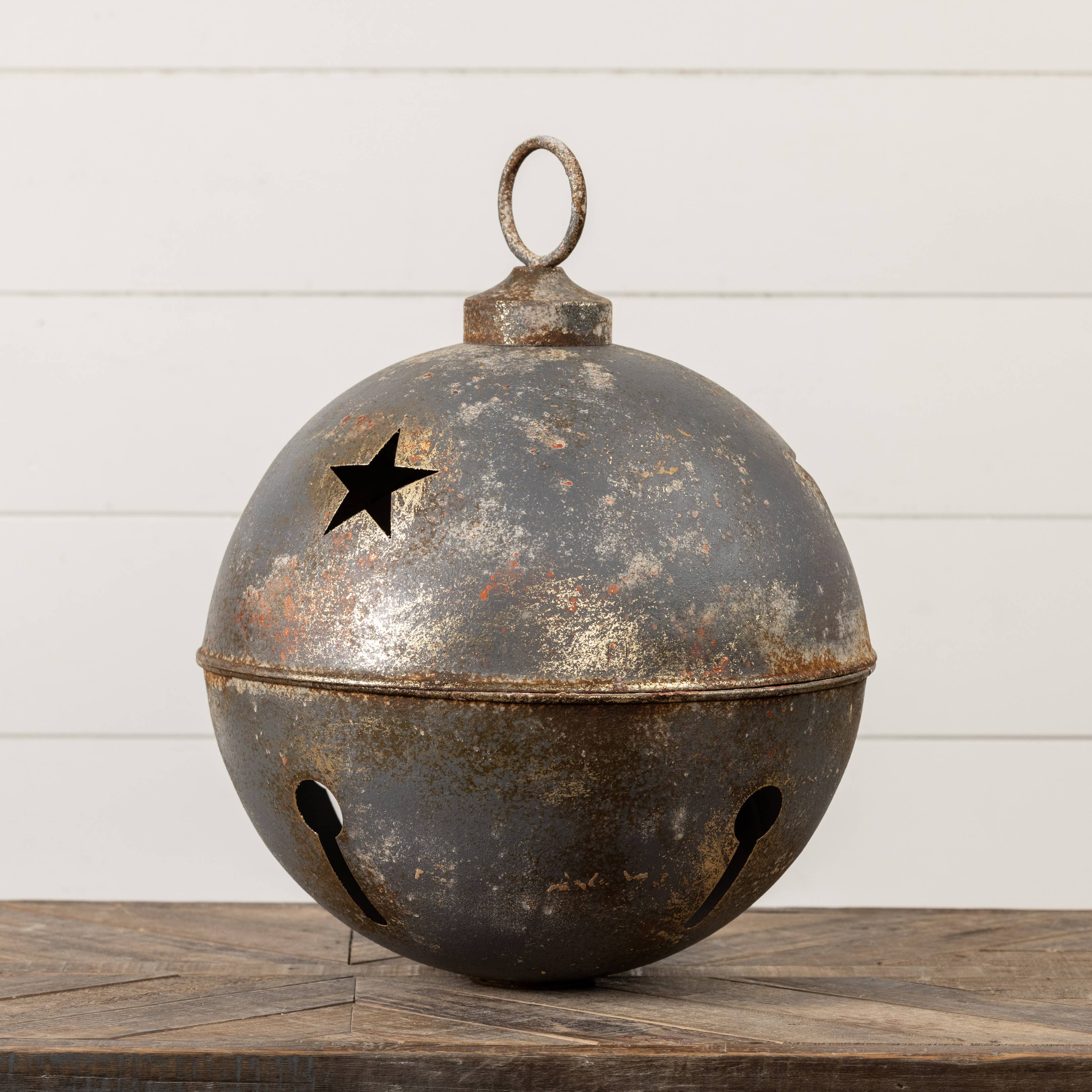 Ragon House – wholesale Bjällra – Ragon House 40 cm grå stjärnformad slädbjällra3