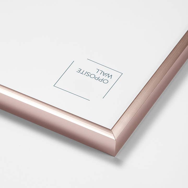 Opposite Wall - Wholesale Picture Frame - Rose Gold Metal Frame, 16x20 in | 41x51 cm