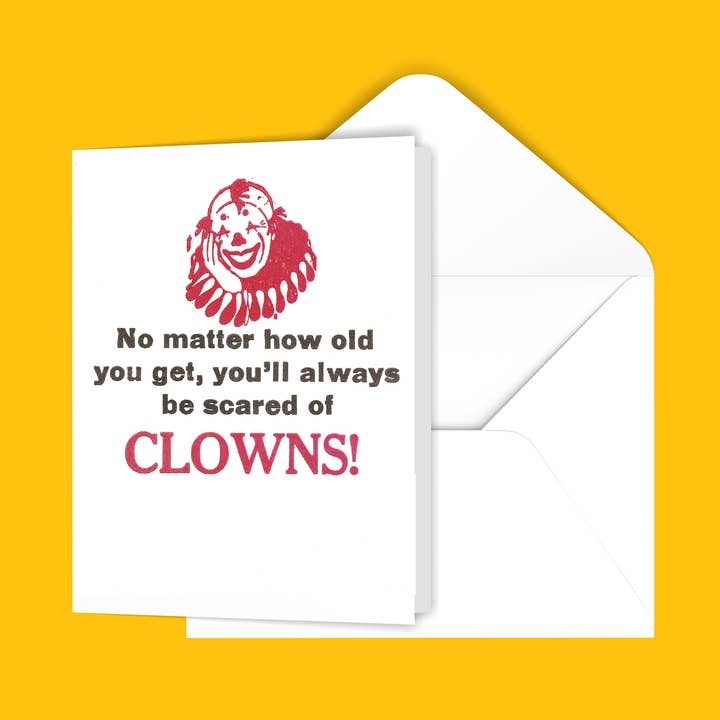 No Matter How Hold You Get Card for wholesale by Black River Letterpress & Paper Co.