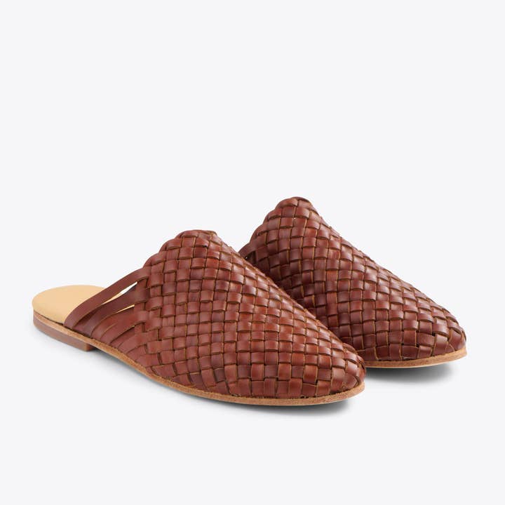 Go-To Woven Slip On Woven Brandy for wholesale by Nisolo
