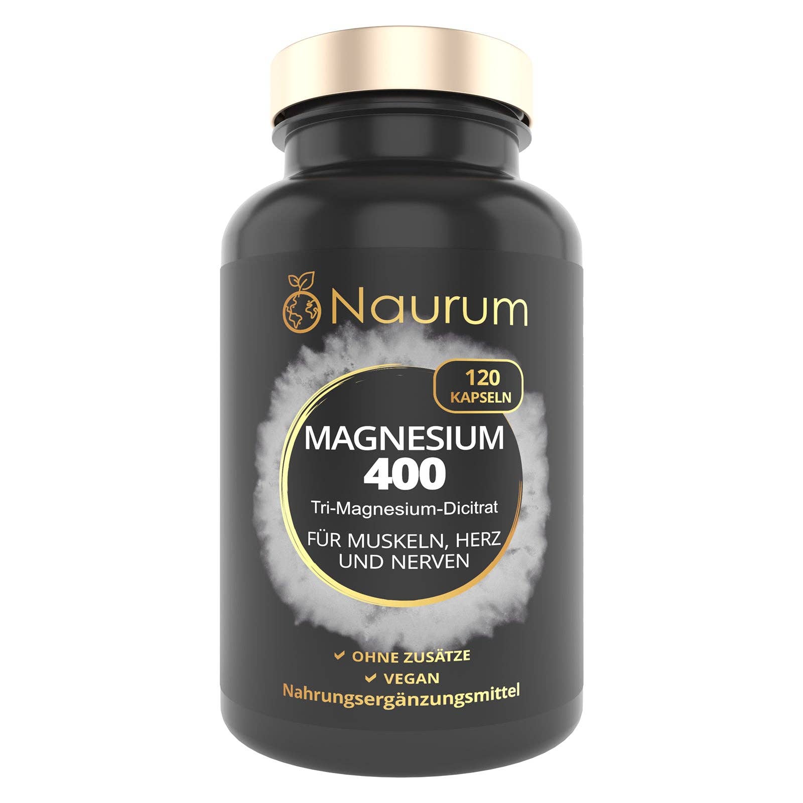Naurum - Wholesale Voedingssupplement/vitamine - MAGNESIUM 400 - Premium tri-magnesiumdicitraat3