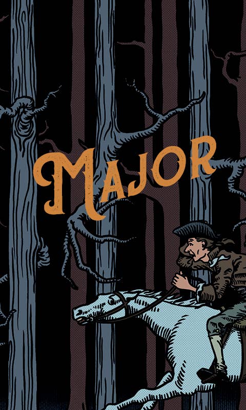 REDFeather - Wholesale Tarot Cards - The Legend of Sleepy Hollow Tarot —Headless Horseman Edition3