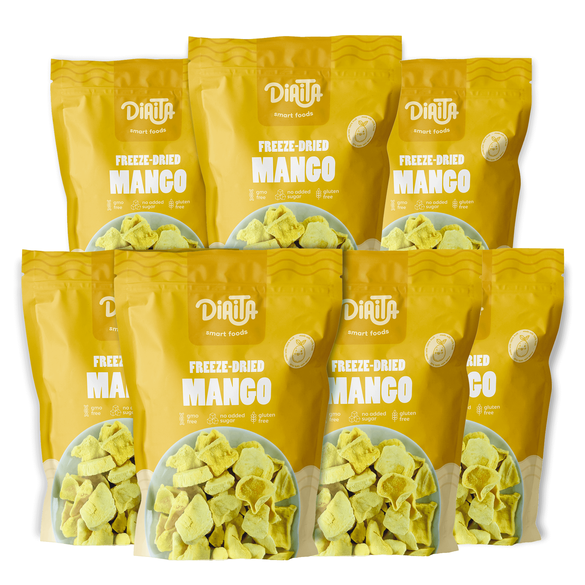 Diaita - Wholesale Dried/Dehydrated Fruit - Freeze Dried Mango Snack4