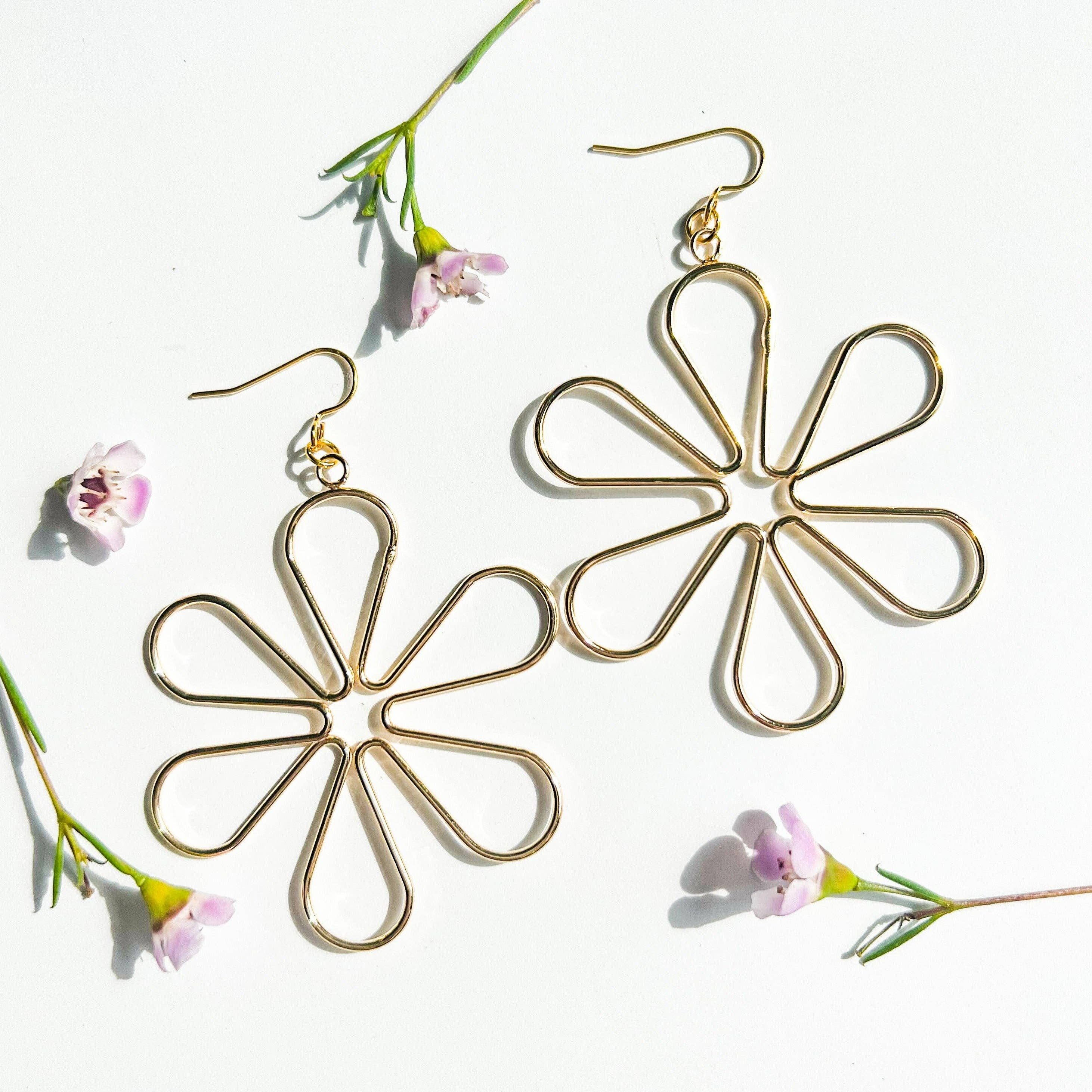 Natalie Clare Collections - Wholesale Dangle Earrings - Flower Power Earring