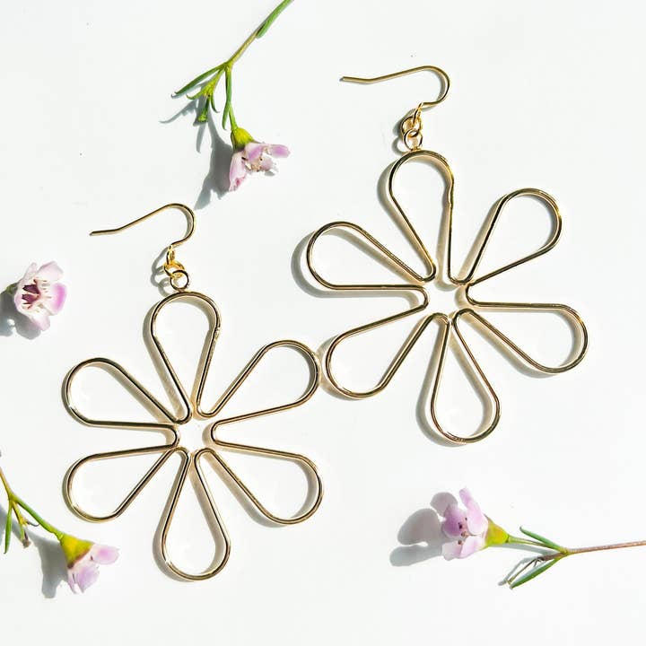Natalie Clare Collections - Wholesale Dangle Earrings - Flower Power Earring0