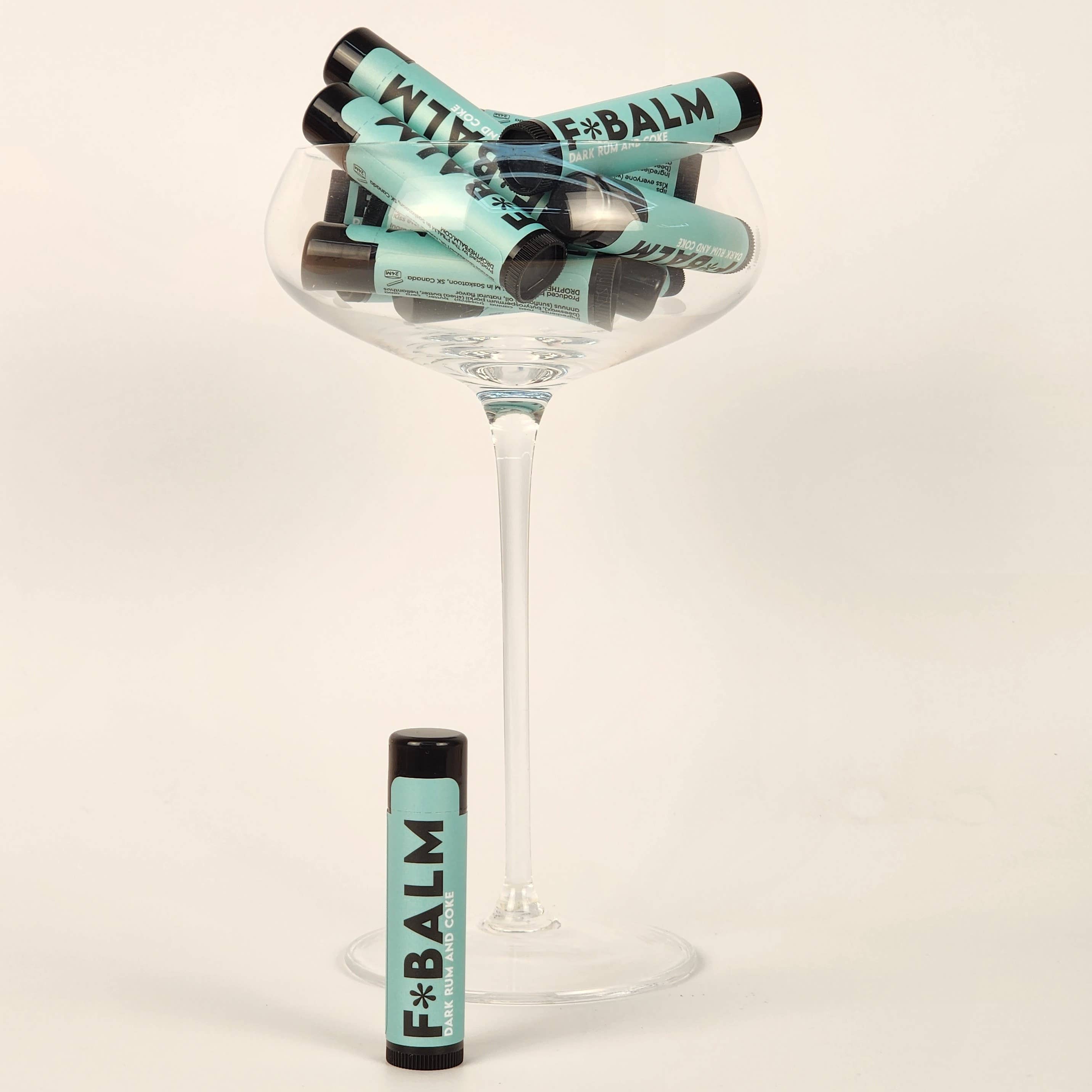 Charleston & Harlow Candle Co. - Wholesale Lip Balm - COCKTAIL Dark Rum and Coke Lip Balm2