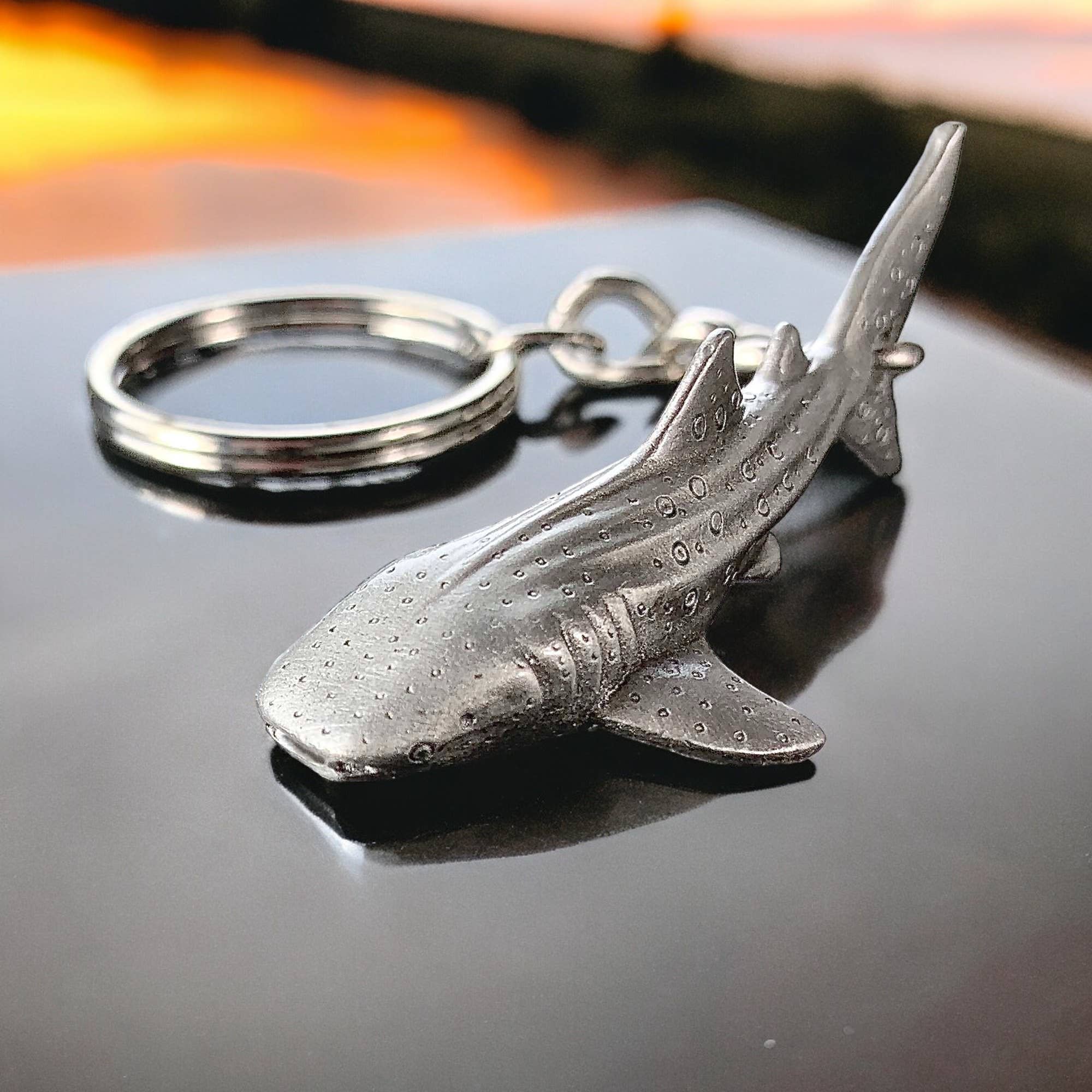 Big Blue by Roland St John - Wholesale Keychain - Unisex - Whale Shark Keychain, Shark Key Ring, Sea Life Keychain9