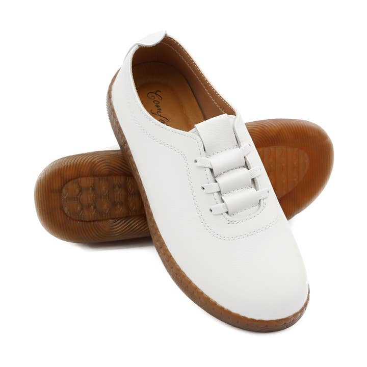 Mocassins en cuir pour femmes Zerimar - Chaussures habillées confortables pour la vente par Zerimar 1942