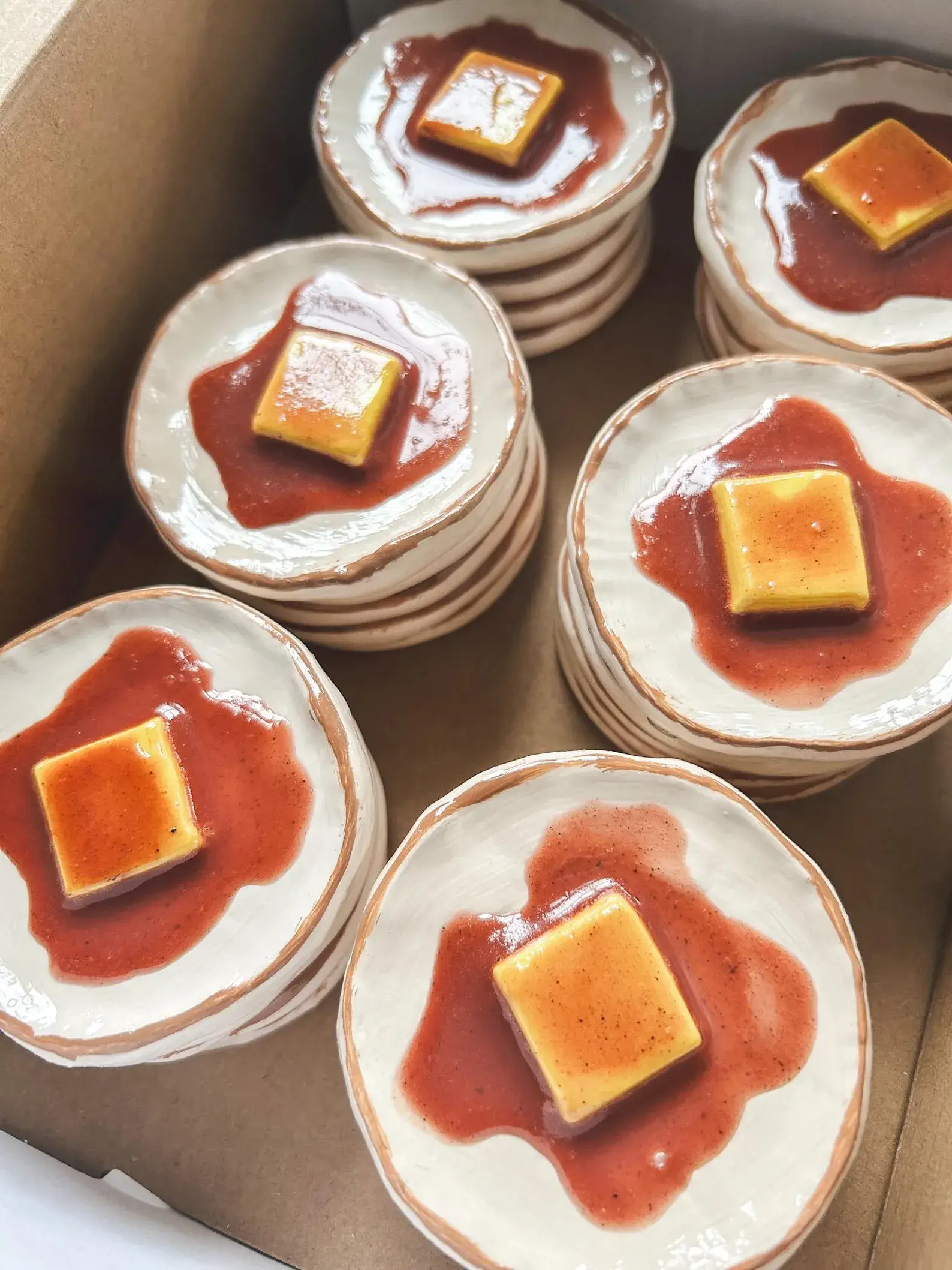 Cabbageville - Vente Boîte/rangement à bijoux - Boîte originale empilée de pancakes — plusieurs styles disponibles4