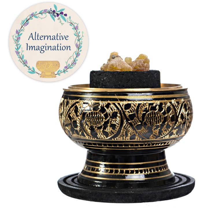 Alternative Imagination - Wholesale Incense - Myrrh Resin Incense Kits - 4 Burner Options Available!4