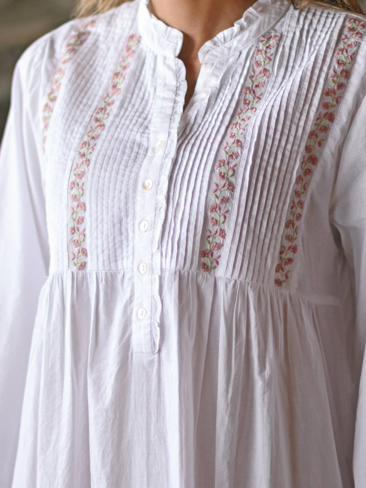 April Cornell Apparel - Wholesale Nightgown - Women's - Trellis Nighty1