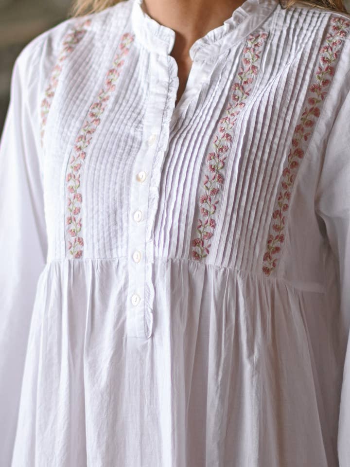 April Cornell Apparel - Wholesale Nightgown - Women's - Trellis Nighty1