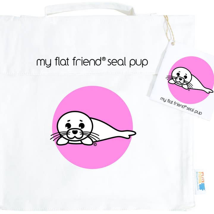Flat Friends – wholesale Fyllda/plyschleksaker - Barn och baby – Harpa Seal Pup fårskinn leksak Jorgia