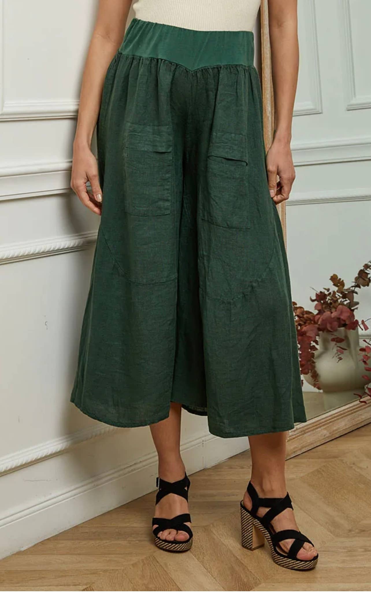 LÉA & LUC - Wholesale Pants - Women's - 100% linen trousers REF.3023542