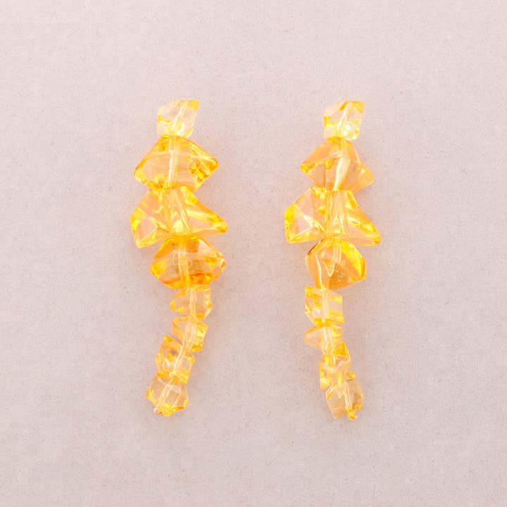 La Cuerda De Sol - Wholesale Dangle Earrings - Resin Irregular Bead Earrings