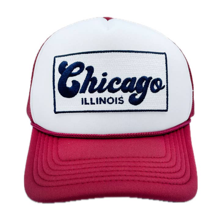 Hey Mountains - Wholesale Kids Hat - Kids - Kids Chicago, Illinois Trucker Hat