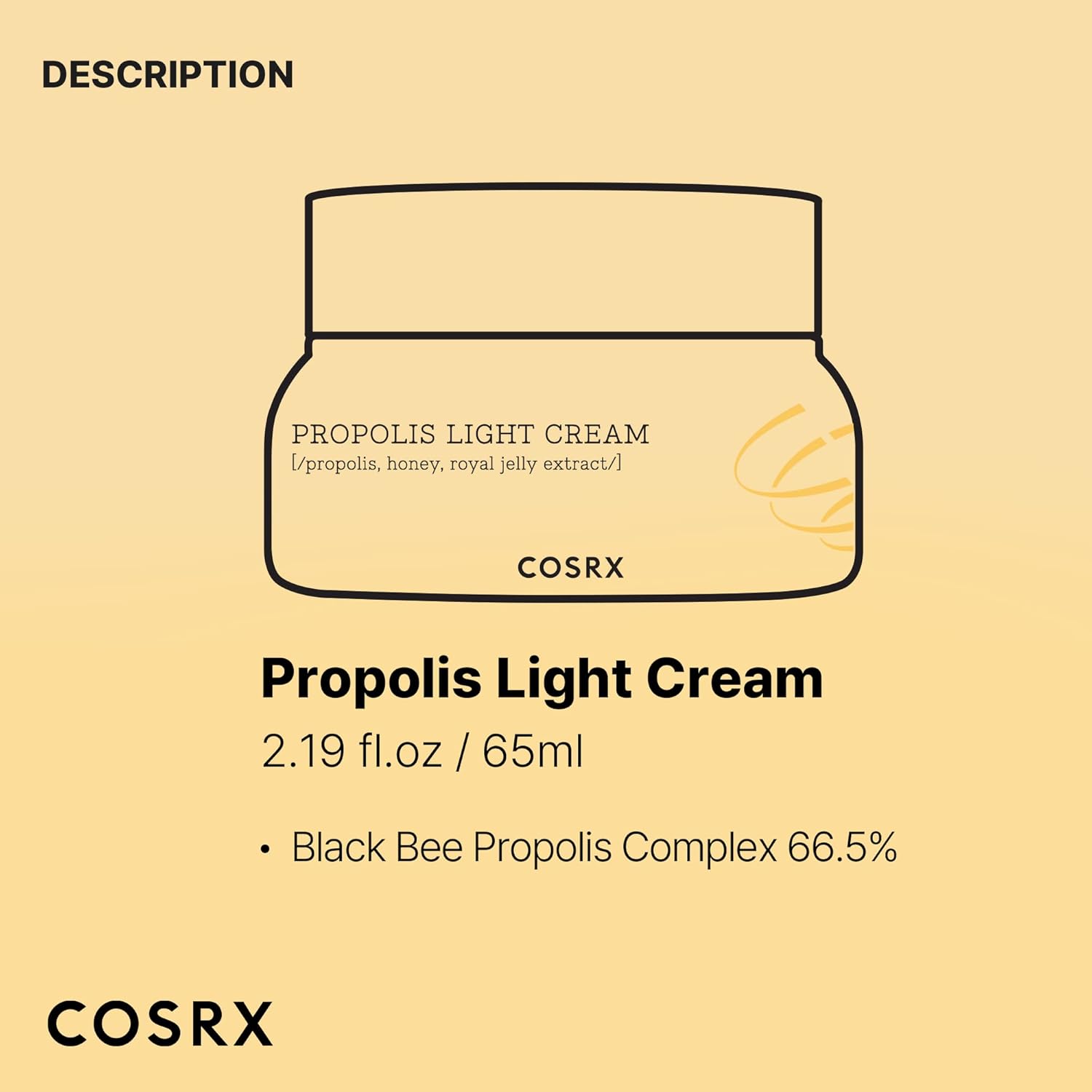 MEHIAZ - Wholesale Facial Moisturizer - COSRX Full Fit Propolis Light Cream, 2.19 Fl.oz7