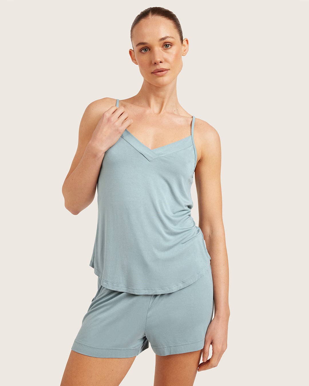 Goodnight Sleep Cami - Mineral Blue for wholesale on Faire5