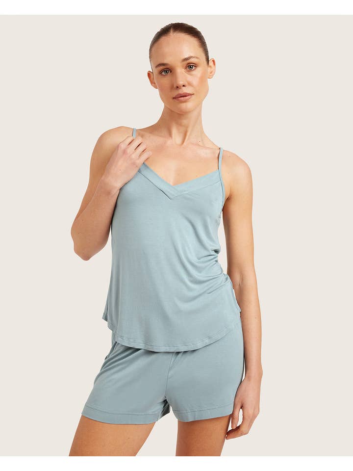Goodnight Sleep Cami - Mineral Blue for wholesale on Faire5
