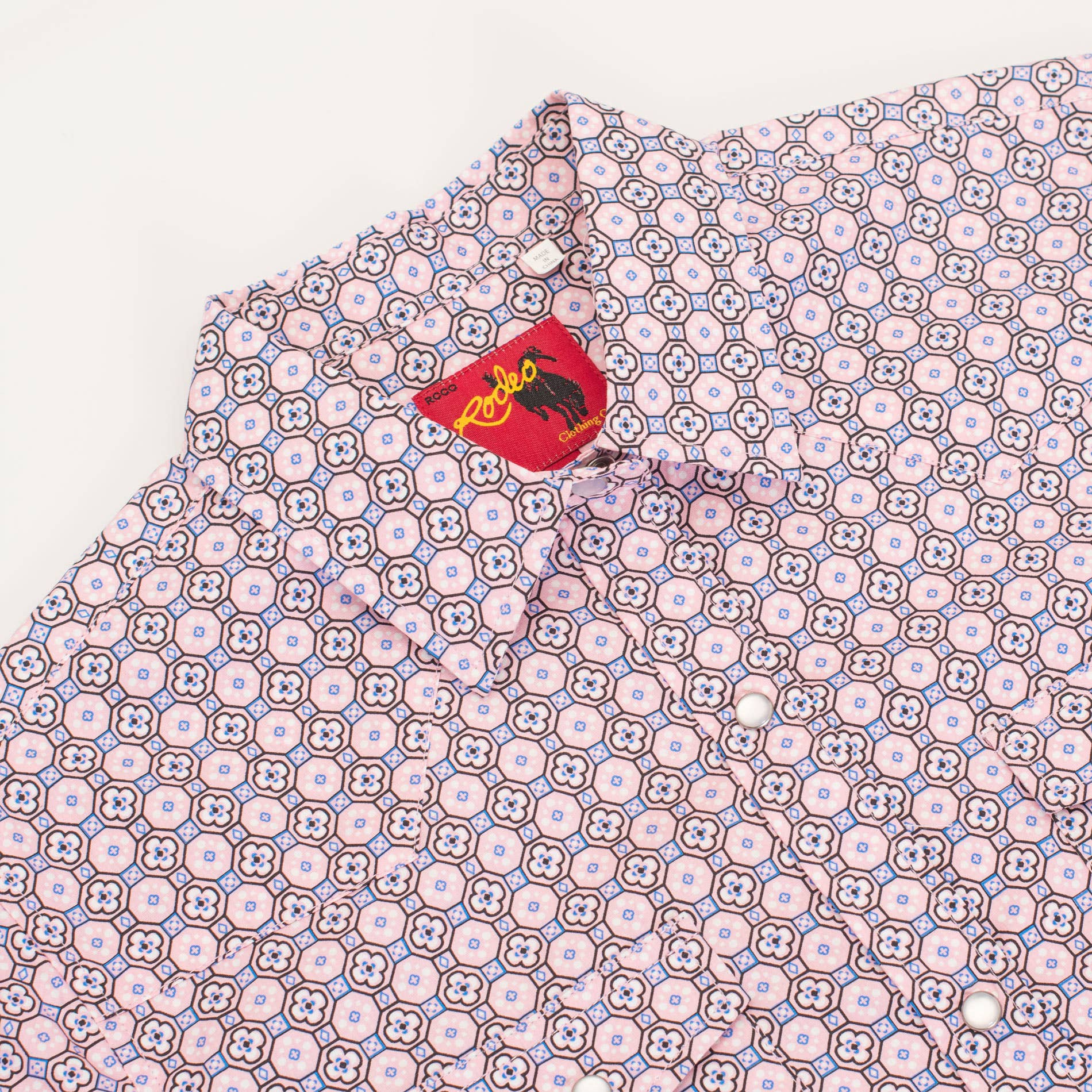 123 Dames blouse met westernprint lange mouwen - LS100-123 voor groothandel op Faire1