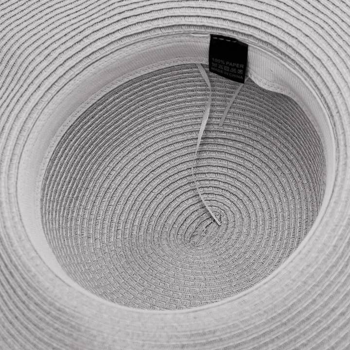 Cap Zone - Wholesale Straw Hat - Women's - Wire Brim Straw Beach Sun Hat16