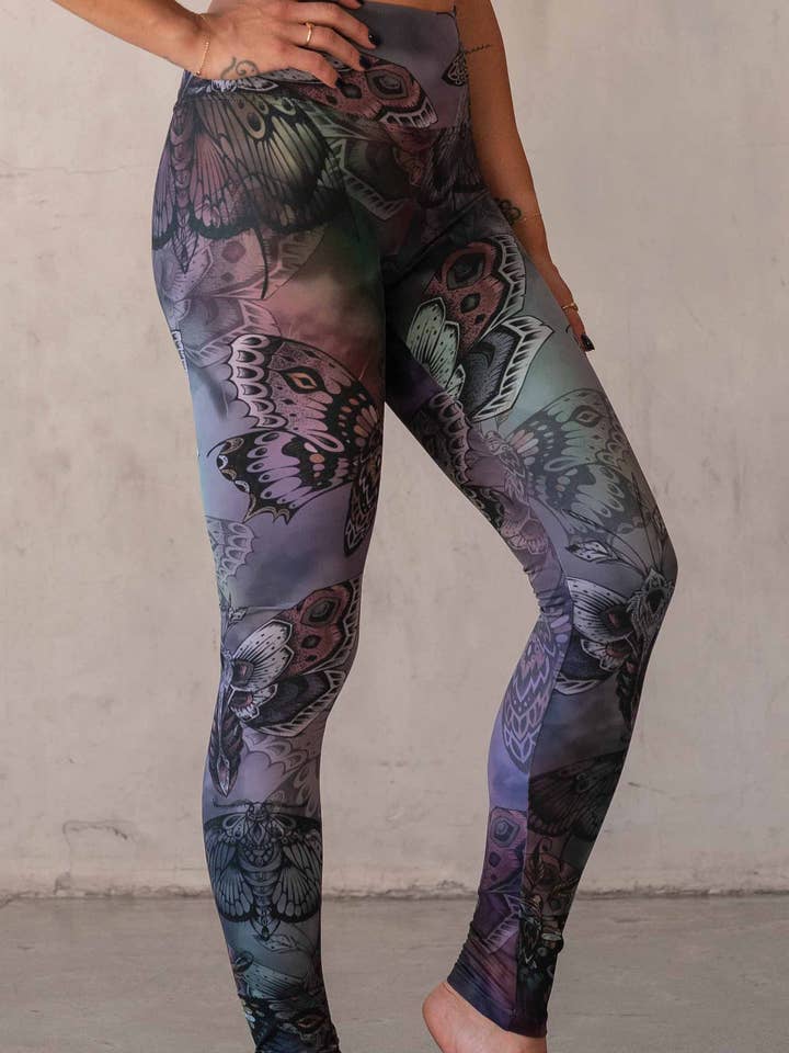 Moths Athleisure Leggings for wholesale by Eagle Rock Werkshop®