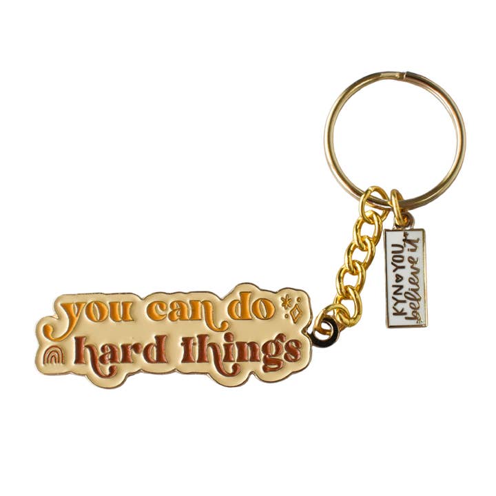Kyn You Believe It - Wholesale Keychain - Women's - Do Hard Things Keychain3