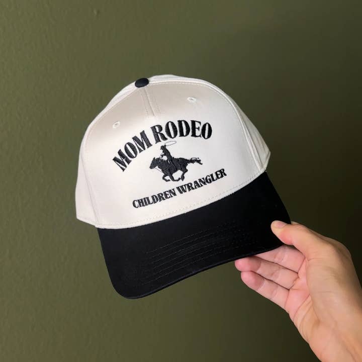 Electric label - Wholesale Trucker Hat - Women's - Mom Rodeo trucker hat