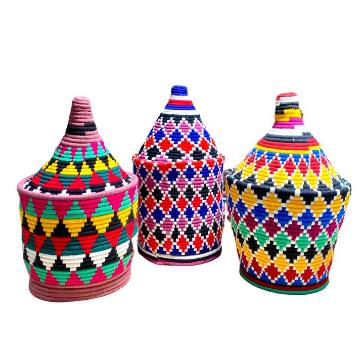 SOUK in the CITY – wholesale Basket – Berber Baskets XL9