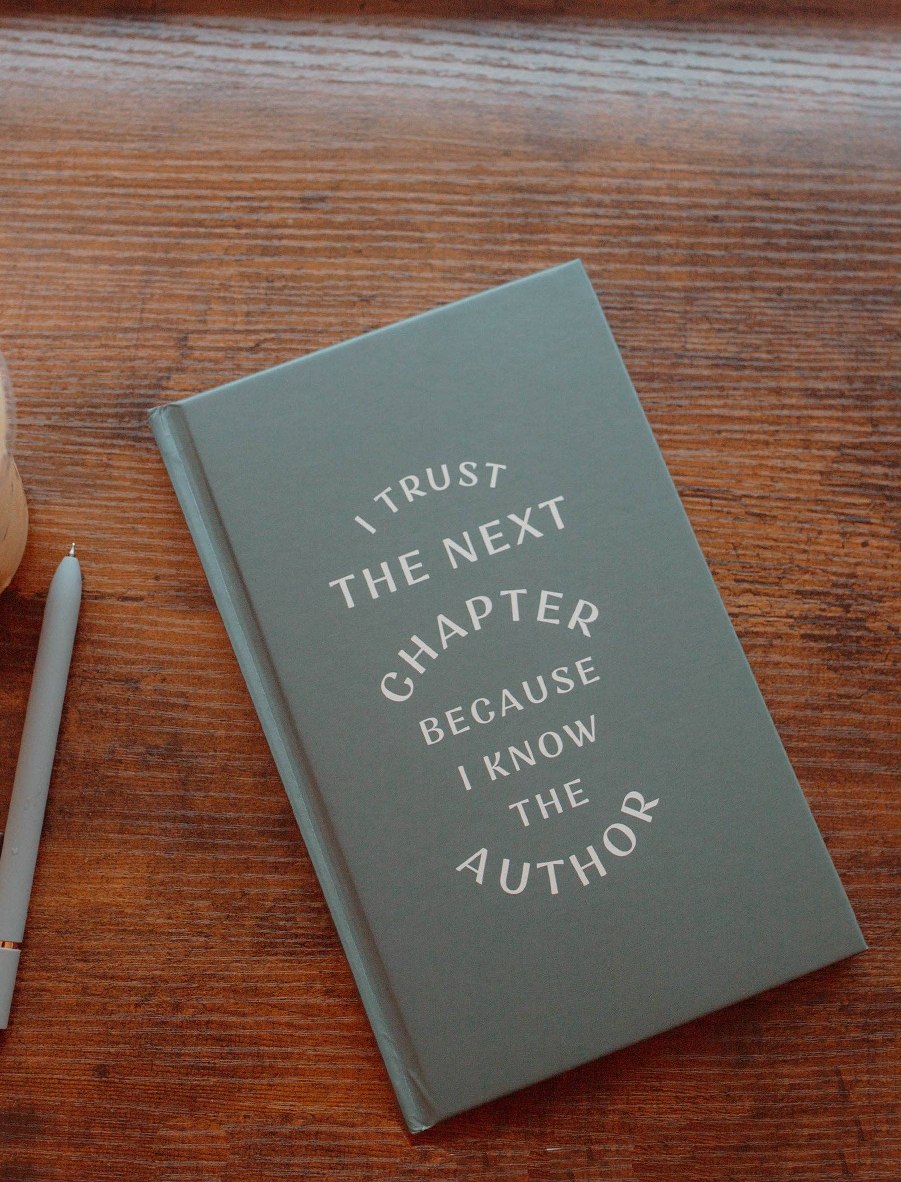 Jenessa Wait - Wholesale Journal/Diary - Hardcover Journal: I trust the next chapter1
