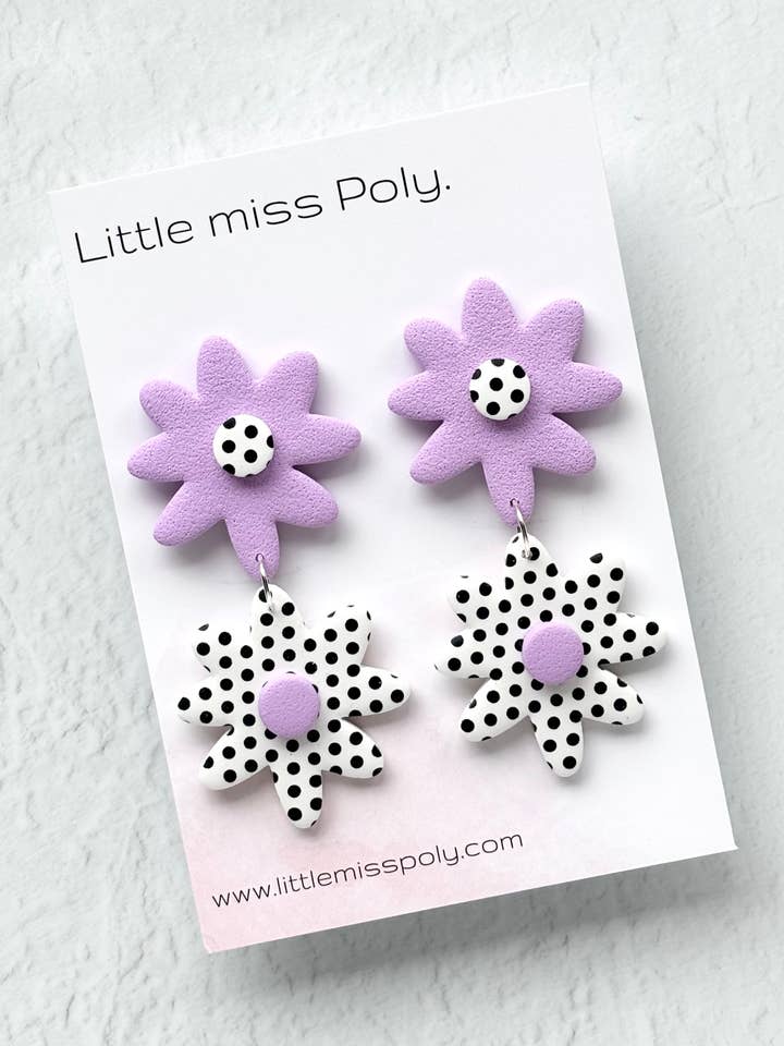 Rachel Organic Drop - Purple for wholesale by Little Miss Poly