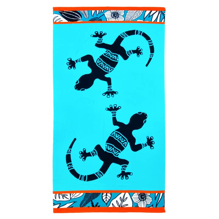 Beach towel microfiber "BONDI" 90x170cm for wholesale by Le comptoir de la plage