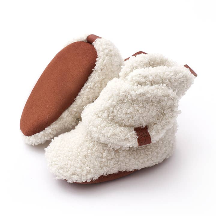 Sherpa Stay-On Boots - Alabaster for wholesale by goumikids