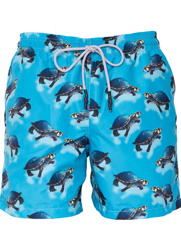 Azul tartaruga por atacado de Steam Beachwear