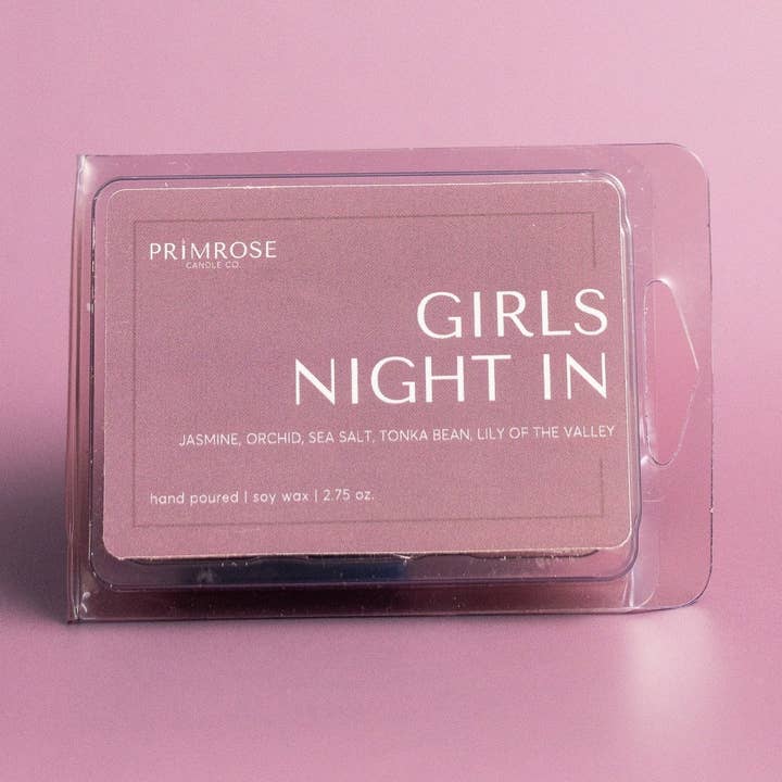 SOIRÉE ENTRE FILLES DANS DE LA CIRE FONDUE pour la vente par Primrose Candle Company