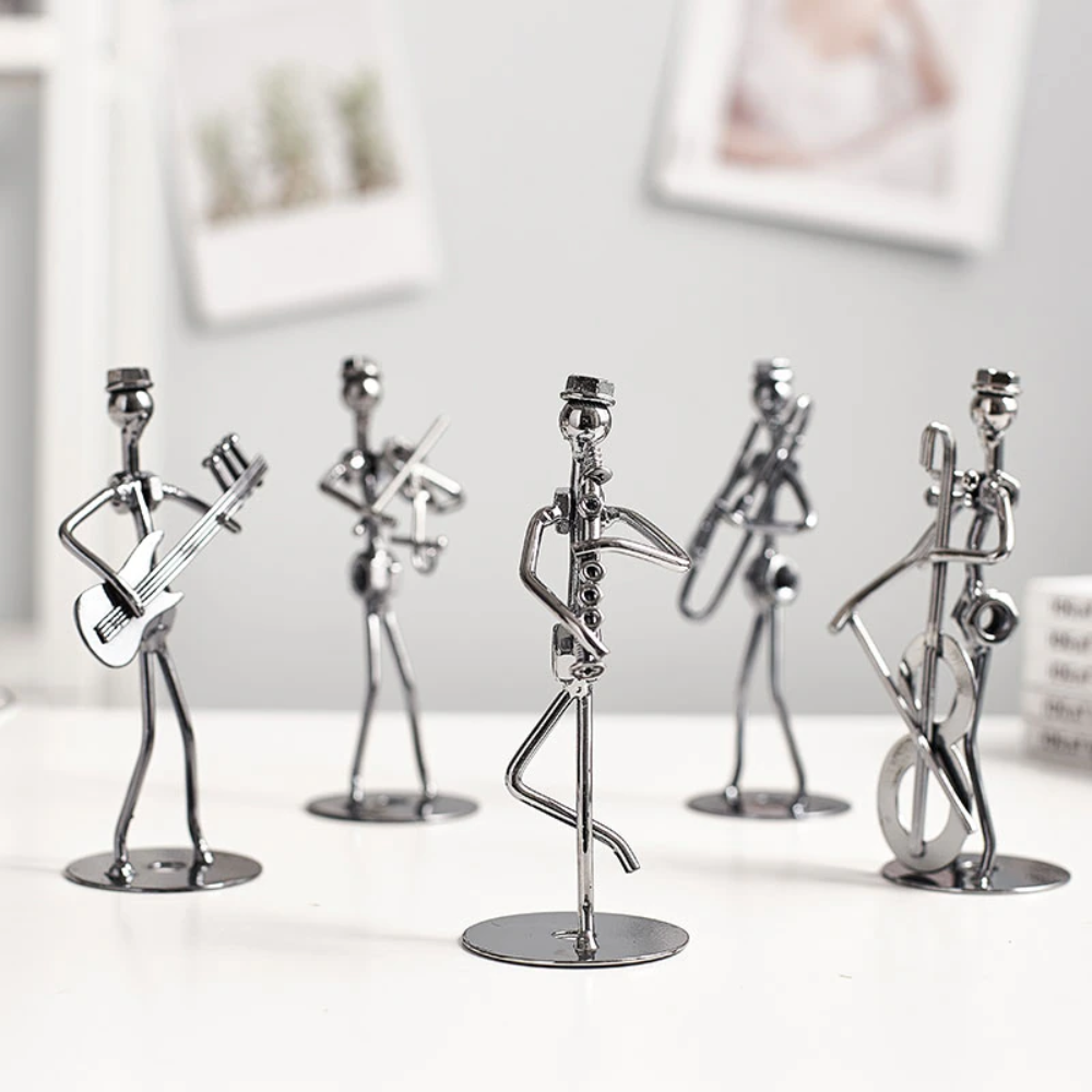 Moderny - Wholesale Decorative Figurine - Metal Musician Figurines1