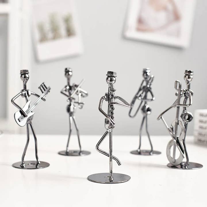 Moderny - Wholesale Decorative Figurine - Metal Musician Figurines1