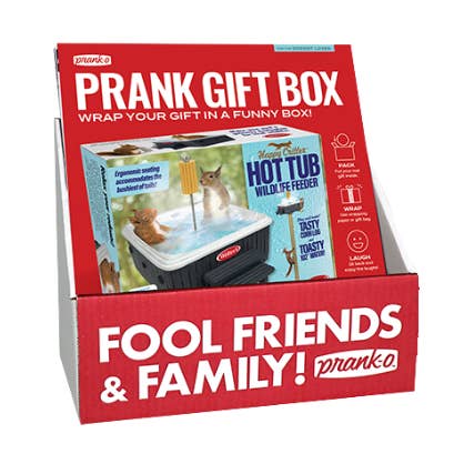 Busshyllans översta display (rymmer 24 enheter) för wholesale av Prank-O